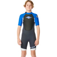 Garçons Omega 2mm Back Zip Shorty Combinaison Néoprène